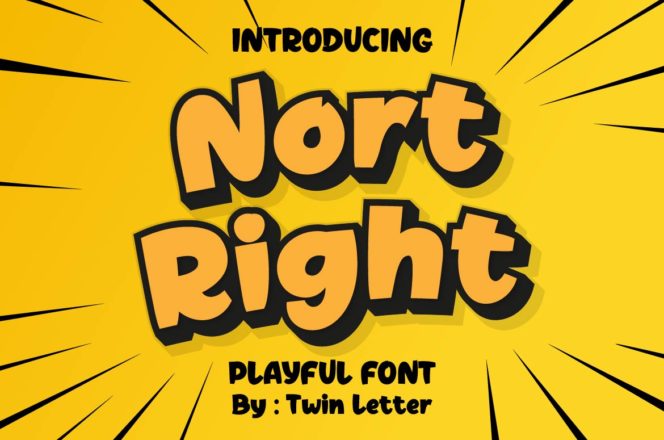 Nort Right Font