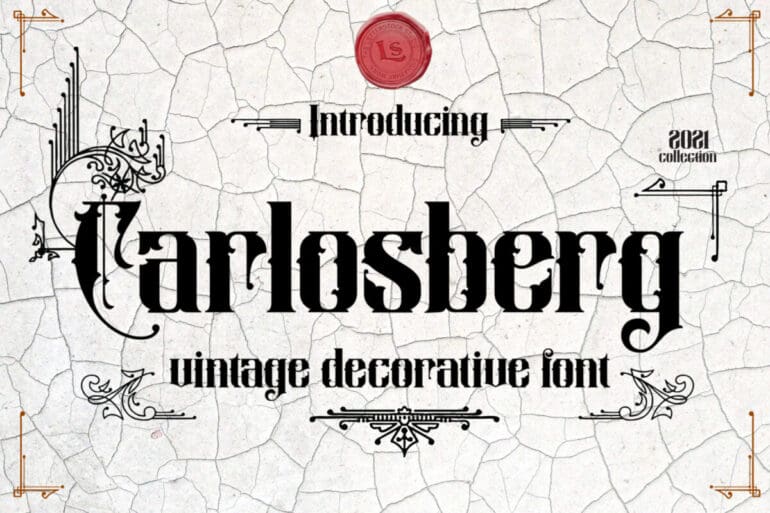 Carlosberg Font