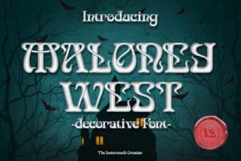 Maloney West Font