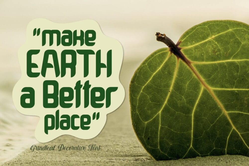 Grindleaf Font 2