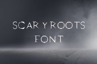 Scary Root Fonts