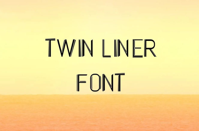 Twin Liner Font
