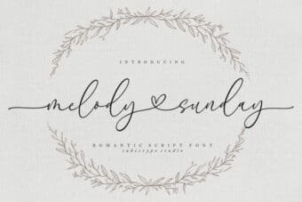 Melody Sunday Font