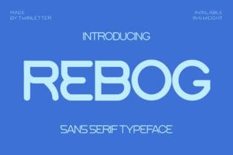 Rebog Font