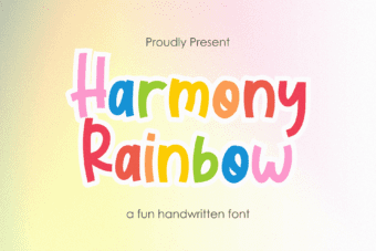 Harmony Rainbow Font