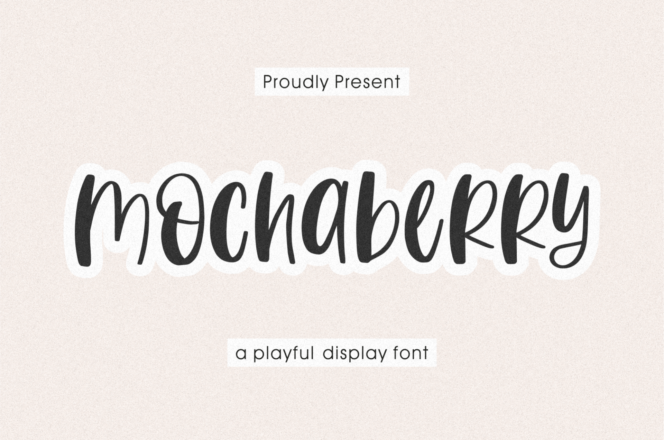 Mochaberry Font