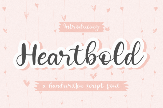 Heartbold Font