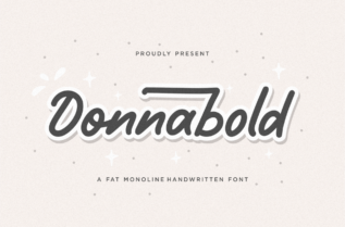 Donnabold Font