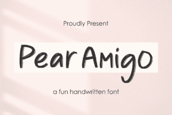 Pear Amigo Font