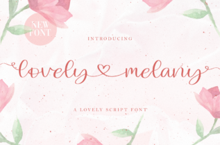 Lovely Melany Font