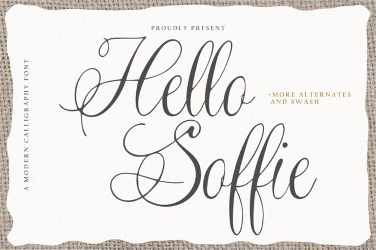 Hello Soffie Font