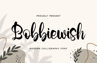 Bobbiewish Font
