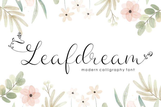 Leafdream Font