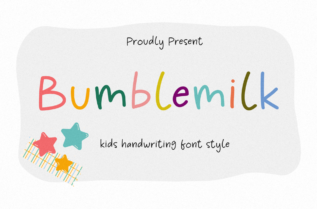 Bumblemilk Font