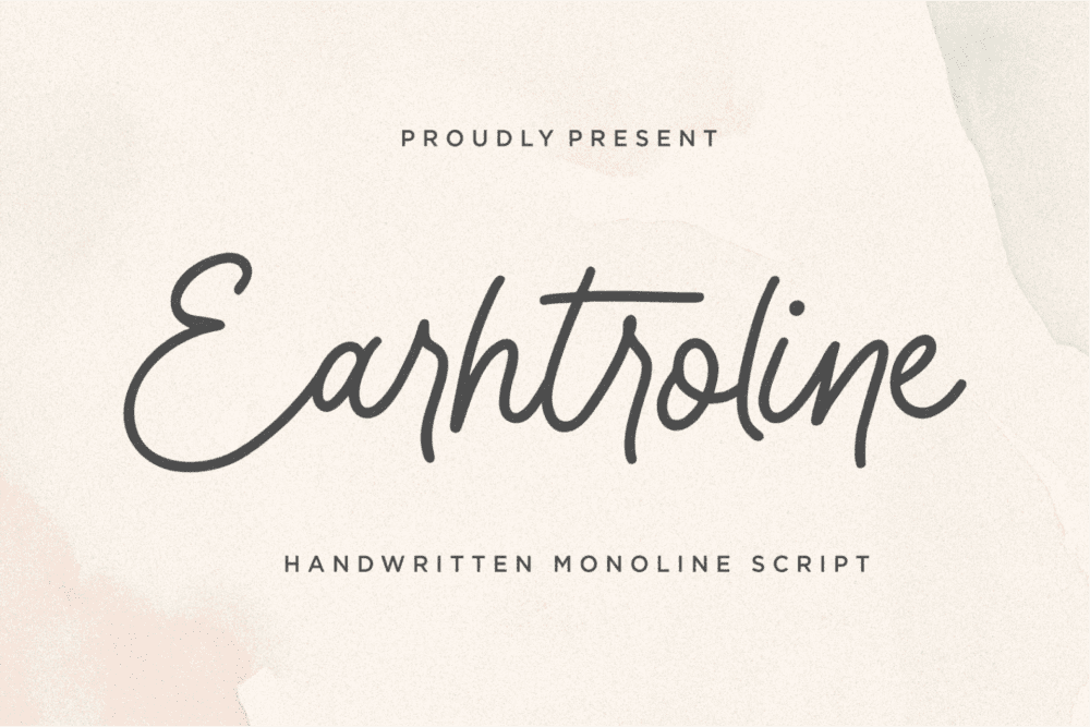 Earhtroline Font