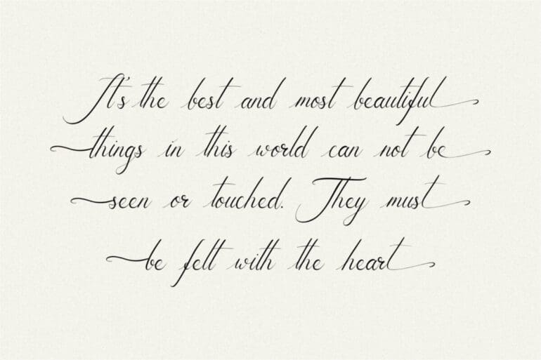 Symphonigraphy Font 1