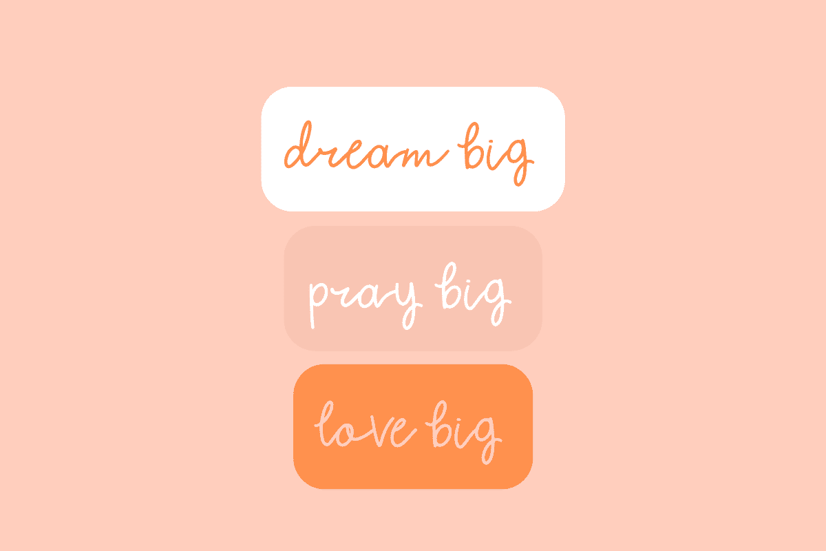 Peach blossom Doddles Font 3