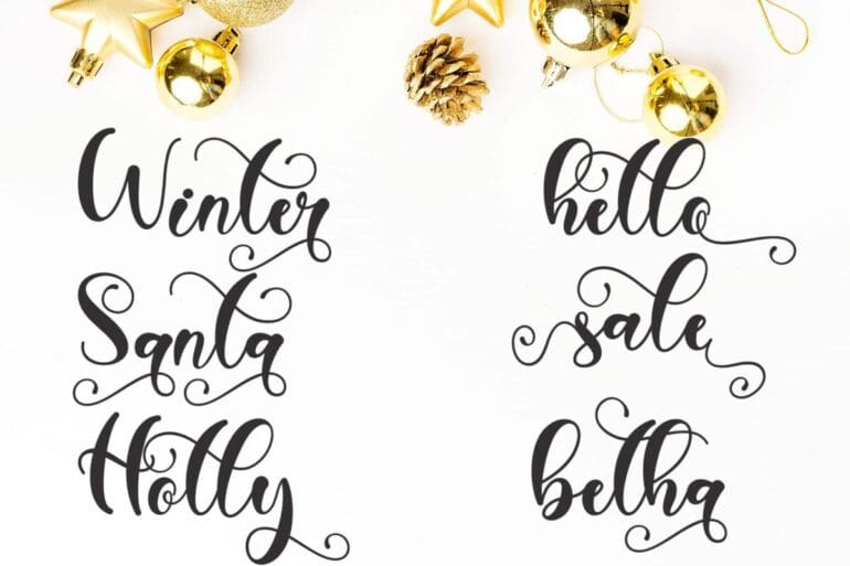 Christmas Smile Font 4