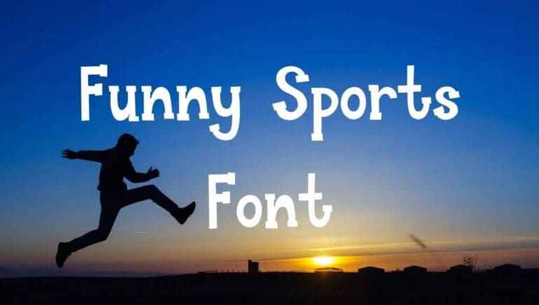 Funny Sports Font