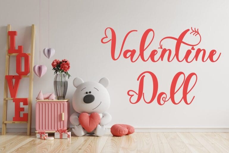 Honey Valentine Font 2