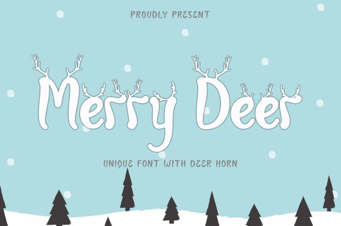 Merry Deer Font