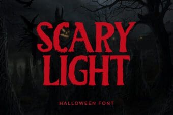 Scary Light Font