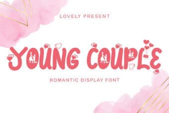 Young Couple Font