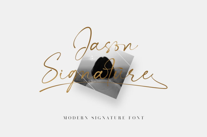 Jason Signature Font