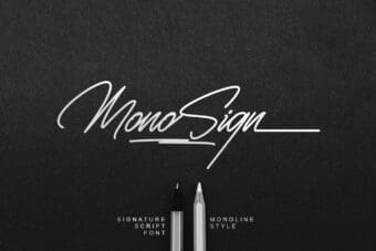 Monosign Font