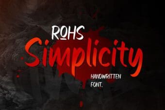 ROHS Simplicity Font