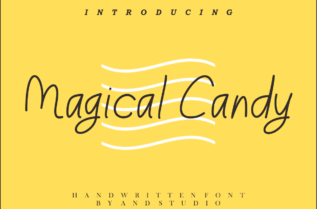 Magical Candy Font