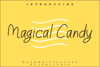 Magical Candy Font