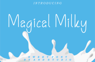 Magical Milky Font