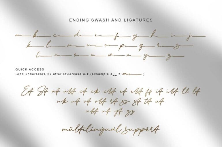 Visual Hollow Font 4