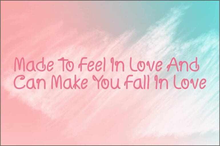 Ordinary Love Font 1