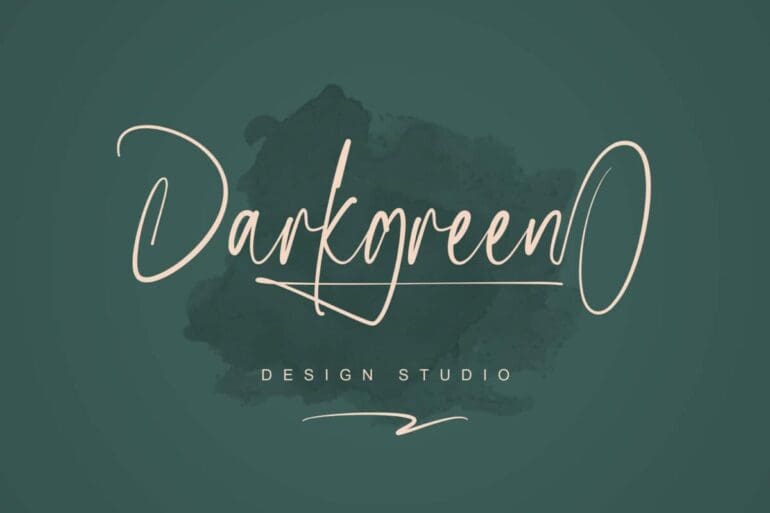 Primal Signature Font 4