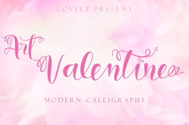 Art Valentine Font
