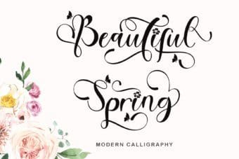 Beautiful Spring Font