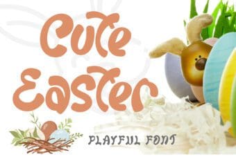 Cute Easter Font