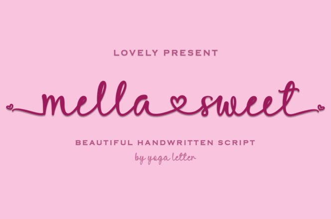 Mella Sweet Font