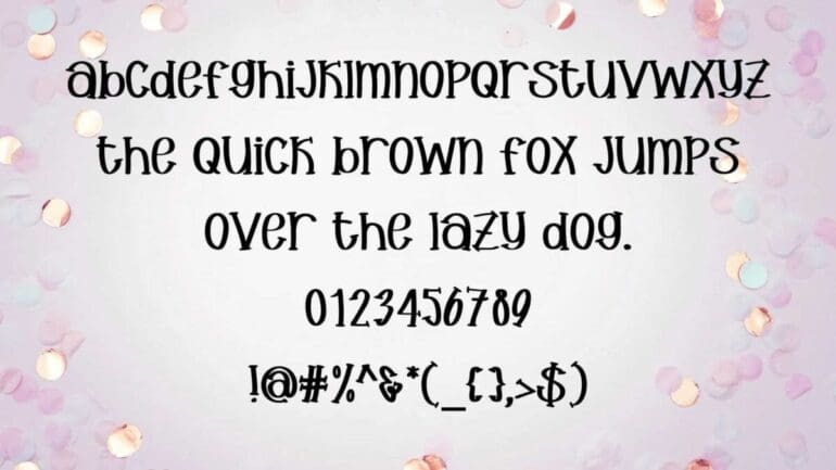 Olivia Slab Font 4