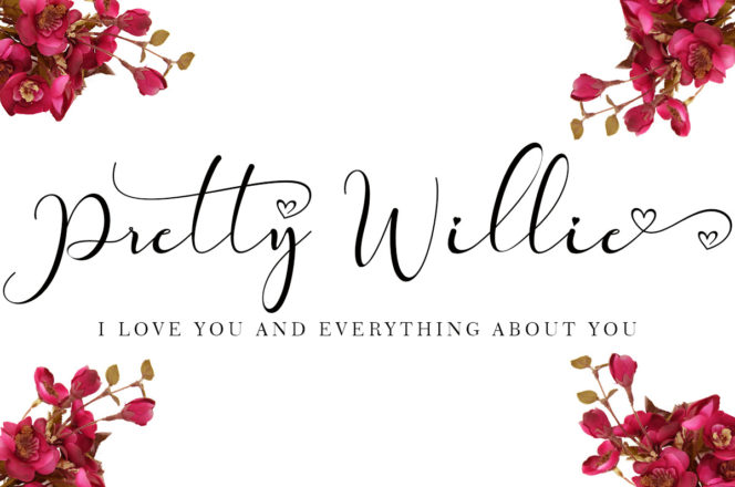 Pretty Willie Font