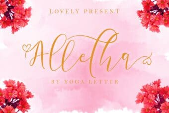 Alletha Font