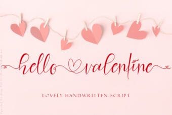 Hello Valentine Font