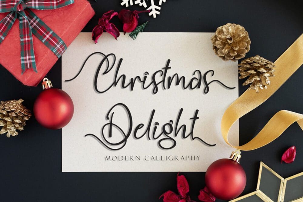Christmas Delight Font