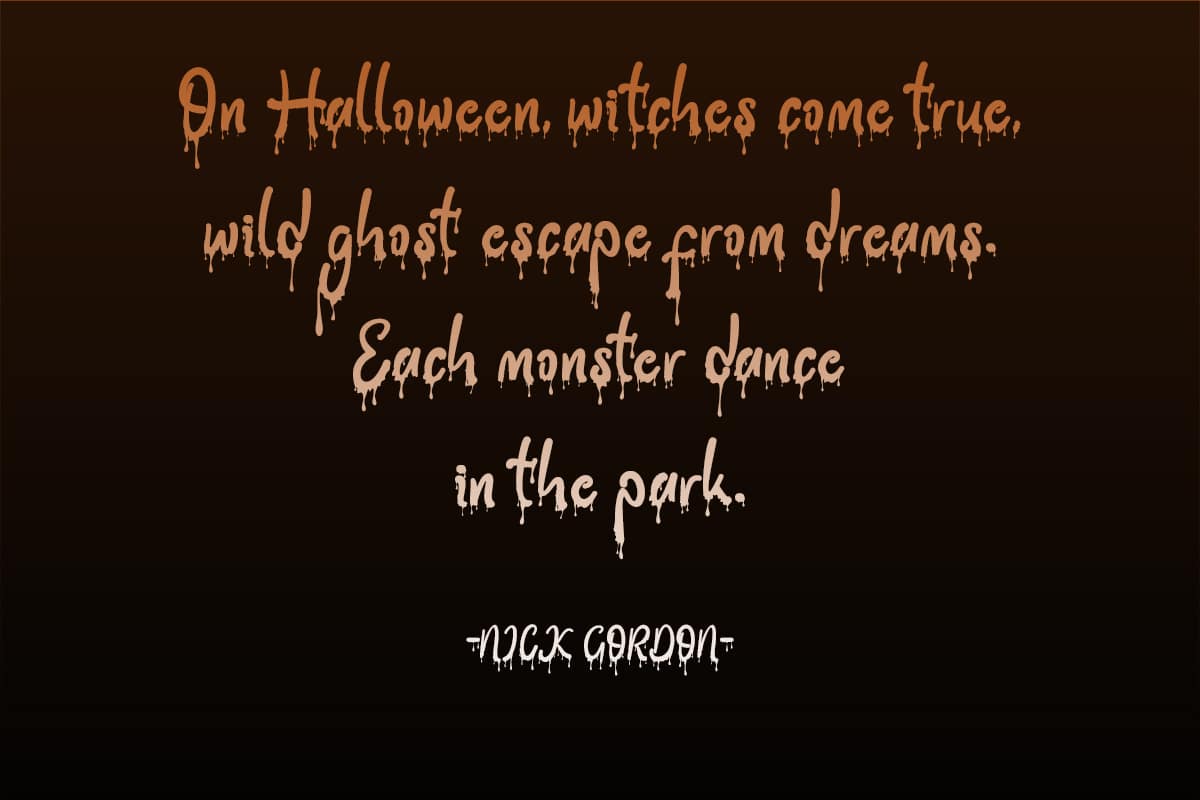 Halloween Party Font 1