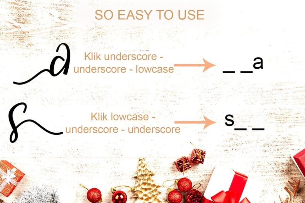 Christmas Delight Font 2