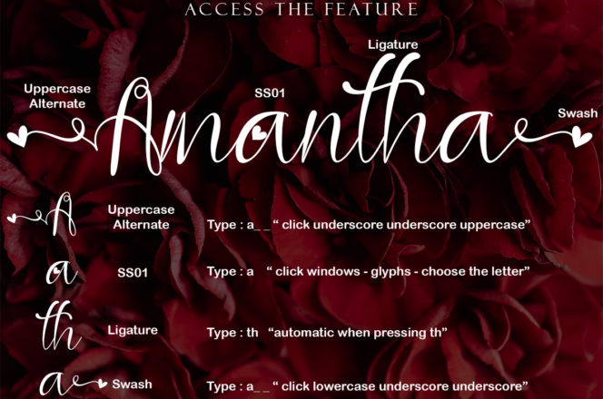 Amantha Font