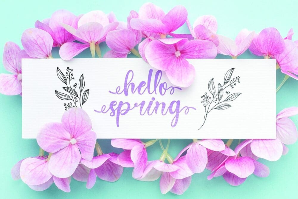 Spring Heart Font 1