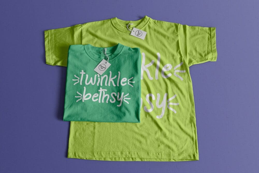 Yellow Easter Font 2